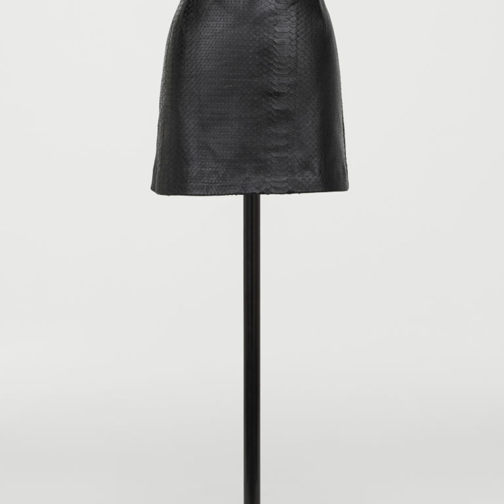 Giambattista Valli x H&M Leather Skirt Sz 4 NWT